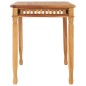 vidaXL Tavolo da Pranzo per Giardino 120x65x80 cm in Massello di Teak vidaXL Tavolo da Pranzo per Giardino 120x65x80 cm in Massello di Teak