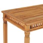 vidaXL Tavolo da Pranzo per Giardino 120x65x80 cm in Massello di Teak vidaXL Tavolo da Pranzo per Giardino 120x65x80 cm in Massello di Teak