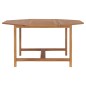 vidaXL Tavolo da Giardino 150x150x75 cm in Legno Massello di Teak vidaXL Tavolo da Giardino 150x150x75 cm in Legno Massello di Teak