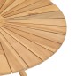 vidaXL Tavolo da Giardino Pieghevole Ø 85 cm Legno Massello di Teak vidaXL Tavolo da Giardino Pieghevole Ø 85 cm Legno Massello di Teak