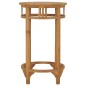 vidaXL Tavolino da Bar Ø 60 cm in Legno Massello di Teak