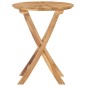vidaXL Tavolo da Giardino Pieghevole Ø 60 cm Legno Massello di Teak vidaXL Tavolo da Giardino Pieghevole Ø 60 cm Legno Massello di Teak