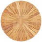vidaXL Tavolo da Giardino Pieghevole Ø 60 cm Legno Massello di Teak vidaXL Tavolo da Giardino Pieghevole Ø 60 cm Legno Massello di Teak