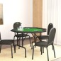 vidaXL Tavolo da Poker Pieghevole 8 Giocatori Verde 108x108x75 cm vidaXL Tavolo da Poker Pieghevole 8 Giocatori Verde 108x108x75 cm