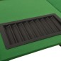 vidaXL Tavolo da Poker con Vassoio Chip 10 Giocatori Verde 160x80x75cm vidaXL Tavolo da Poker con Vassoio Chip 10 Giocatori Verde 160x80x75cm