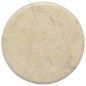 vidaXL Piano per Tavolo Crema Ø40x2,5 cm in Marmo vidaXL Piano per Tavolo Crema Ø40x2,5 cm in Marmo
