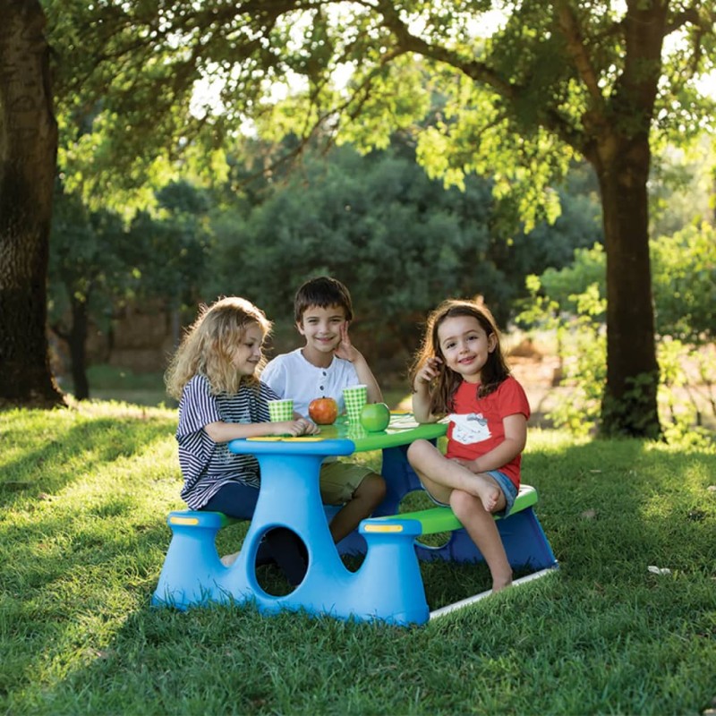 vidaXL Panca da Picnic per Bambini 89,5x84,5x48 cm in Polipropilene vidaXL Panca da Picnic per Bambini 89,5x84,5x48 cm in Polipropilene