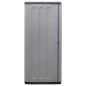 vidaXL Armadio da Giardino Grigio e Nero 68x37x84 cm in PP vidaXL Armadio da Giardino Grigio e Nero 68x37x84 cm in PP