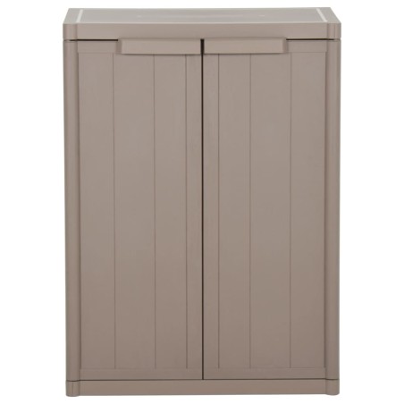 vidaXL Armadio da Giardino Marrone 65x45x88 cm in Rattan PP
