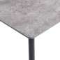 vidaXL Tavolo da Pranzo Grigio 120x60x75 cm in MDF vidaXL Tavolo da Pranzo Grigio 120x60x75 cm in MDF