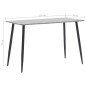 vidaXL Tavolo da Pranzo Grigio 120x60x75 cm in MDF vidaXL Tavolo da Pranzo Grigio 120x60x75 cm in MDF