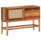 vidaXL Credenza 118x30x76 cm in Legno Massello di Recupero vidaXL Credenza 118x30x76 cm in Legno Massello di Recupero