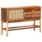 vidaXL Credenza 118x30x76 cm in Legno Massello di Recupero vidaXL Credenza 118x30x76 cm in Legno Massello di Recupero
