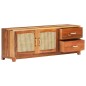 vidaXL Mobile Porta TV 120x30x45 cm in Legno Massello di Recupero vidaXL Mobile Porta TV 120x30x45 cm in Legno Massello di Recupero