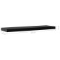 vidaXL Mensole a Muro Galleggianti 2 pz Nere 120x20x3,8 cm vidaXL Mensole a Muro Galleggianti 2 pz Nere 120x20x3,8 cm