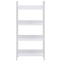 vidaXL Libreria a 4 Ripiani Bianca 60x27,6x124,5 cm in Truciolato vidaXL Libreria a 4 Ripiani Bianca 60x27,6x124,5 cm in Truciolato