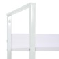 vidaXL Libreria a 4 Ripiani Bianca 60x27,6x124,5 cm in Truciolato vidaXL Libreria a 4 Ripiani Bianca 60x27,6x124,5 cm in Truciolato
