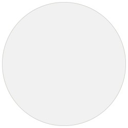vidaXL Protezione Tavolo Trasparente Ø 120 cm 2 mm PVC