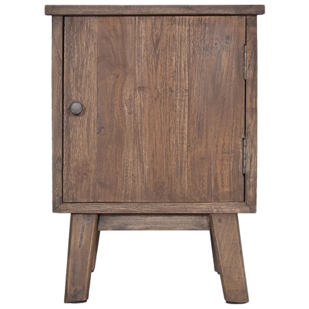 vidaXL Comodino 40x30x53 cm in Legno Massello di Teak
