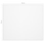 vidaXL Protezione Tavolo Trasparente 70x70 cm 1,6 mm PVC