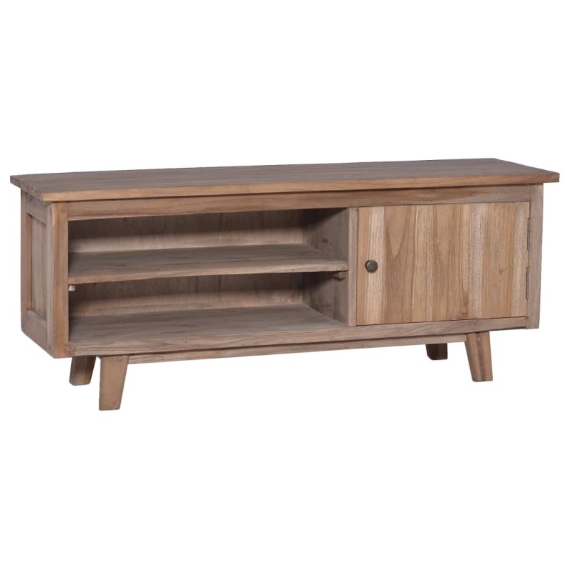 vidaXL Mobile Porta TV 100x30x40 cm in Legno Massello di Teak vidaXL Mobile Porta TV 100x30x40 cm in Legno Massello di Teak