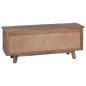vidaXL Mobile Porta TV 100x30x40 cm in Legno Massello di Teak vidaXL Mobile Porta TV 100x30x40 cm in Legno Massello di Teak