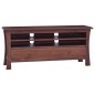 vidaXL Mobile Porta TV Marrone Classico 100x30x45 cm Legno di Mogano vidaXL Mobile Porta TV Marrone Classico 100x30x45 cm Legno di Mogano