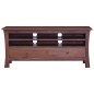 vidaXL Mobile Porta TV Marrone Classico 100x30x45 cm Legno di Mogano vidaXL Mobile Porta TV Marrone Classico 100x30x45 cm Legno di Mogano