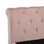 vidaXL Giroletto Rosa in Velluto 200x200 cm vidaXL Giroletto Rosa in Velluto 200x200 cm