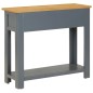 vidaXL Tavolo Consolle 83x30x73 cm in Legno Massello di Rovere vidaXL Tavolo Consolle 83x30x73 cm in Legno Massello di Rovere