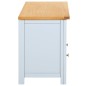 vidaXL Mobile TV 90x35x48 cm in Massello di Rovere vidaXL Mobile TV 90x35x48 cm in Massello di Rovere