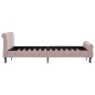 vidaXL Giroletto Rosa in Velluto 120x200 cm vidaXL Giroletto Rosa in Velluto 120x200 cm