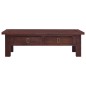 vidaXL Tavolino Salotto Marrone Classico 100x50x30 cm Legno di Mogano vidaXL Tavolino Salotto Marrone Classico 100x50x30 cm Legno di Mogano