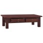 vidaXL Tavolino Salotto Marrone Classico 100x50x30 cm Legno di Mogano vidaXL Tavolino Salotto Marrone Classico 100x50x30 cm Legno di Mogano