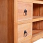vidaXL Mobile Porta TV 100x40x45 cm in Legno Massello di Mogano vidaXL Mobile Porta TV 100x40x45 cm in Legno Massello di Mogano