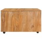 vidaXL Tavolino da Caffè 80x80x40 cm in Legno Massello di Teak vidaXL Tavolino da Caffè 80x80x40 cm in Legno Massello di Teak