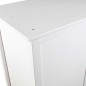 vidaXL Armadio a 2 Ante Hill Bianco 89x50x170cm in Legno di Pino