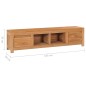 vidaXL Mobile Porta TV 135x30x35 cm in Legno Massello di Teak vidaXL Mobile Porta TV 135x30x35 cm in Legno Massello di Teak