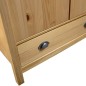 vidaXL Armadio a 2 Ante Hill 89x50x170 cm Legno Massello di Pino vidaXL Armadio a 2 Ante Hill 89x50x170 cm Legno Massello di Pino