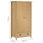 vidaXL Armadio a 2 Ante Hill 89x50x170 cm Legno Massello di Pino vidaXL Armadio a 2 Ante Hill 89x50x170 cm Legno Massello di Pino