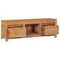 vidaXL Mobile Porta TV 100x30x35 cm in Legno Massello di Teak vidaXL Mobile Porta TV 100x30x35 cm in Legno Massello di Teak