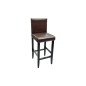 vidaXL Sgabelli da Bar 2 pz Marrone Scuro in Similpelle vidaXL Sgabelli da Bar 2 pz Marrone Scuro in Similpelle