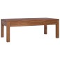 vidaXL Tavolino da Caffè 110x60x40 cm in Legno Massello di Teak vidaXL Tavolino da Caffè 110x60x40 cm in Legno Massello di Teak