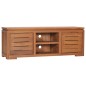 vidaXL Mobile Porta TV 110x30x40 cm in Legno Massello di Teak vidaXL Mobile Porta TV 110x30x40 cm in Legno Massello di Teak