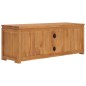 vidaXL Mobile Porta TV 110x30x40 cm in Legno Massello di Teak vidaXL Mobile Porta TV 110x30x40 cm in Legno Massello di Teak