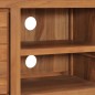 vidaXL Mobile Porta TV 110x30x40 cm in Legno Massello di Teak vidaXL Mobile Porta TV 110x30x40 cm in Legno Massello di Teak