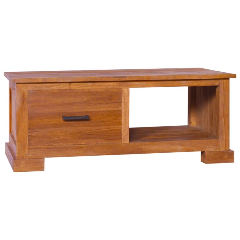 vidaXL Mobile Porta TV 90x50x37 cm in Legno Massello di Teak vidaXL Mobile Porta TV 90x50x37 cm in Legno Massello di Teak