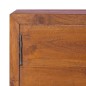 vidaXL Mobile TV a Parete 135x30x30 cm in Legno Massello di Teak vidaXL Mobile TV a Parete 135x30x30 cm in Legno Massello di Teak