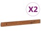 vidaXL Mobile TV a Parete 135x30x30 cm in Legno Massello di Teak vidaXL Mobile TV a Parete 135x30x30 cm in Legno Massello di Teak