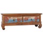 vidaXL Mobile Porta TV 110x35x40 cm in Legno di Recupero di Teak vidaXL Mobile Porta TV 110x35x40 cm in Legno di Recupero di Teak